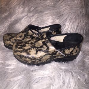 Dansko Snake Skin